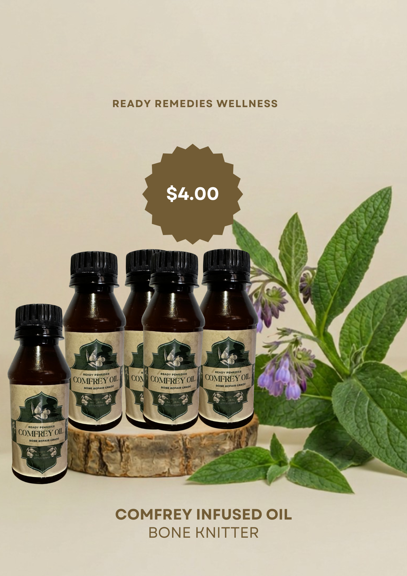 Comfrey Infused Oil