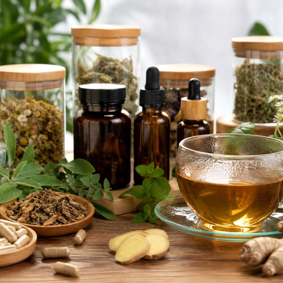 Herbal wellness drops